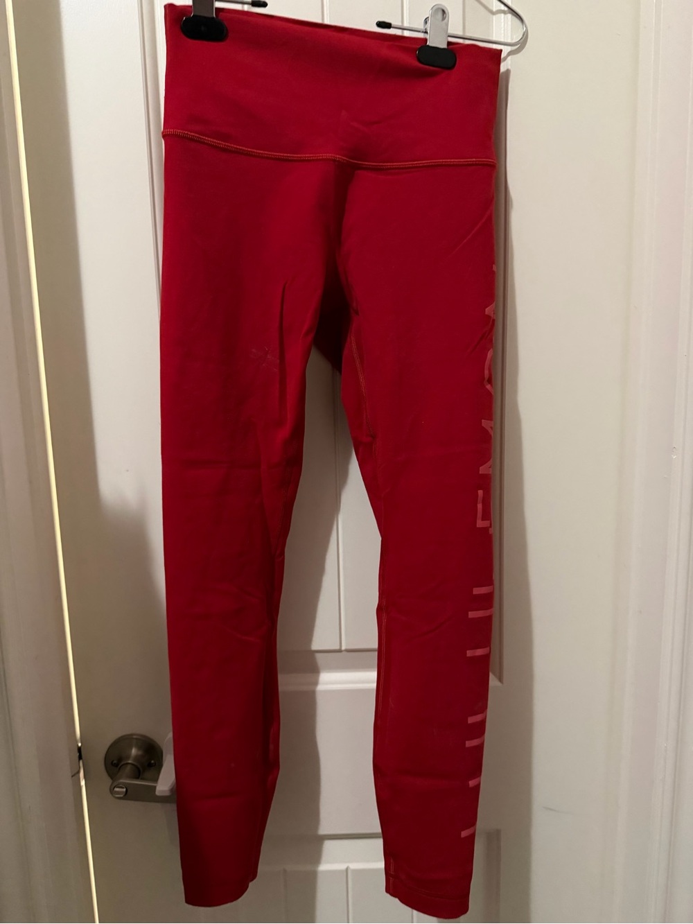 Women’s Red Performance Leggings
